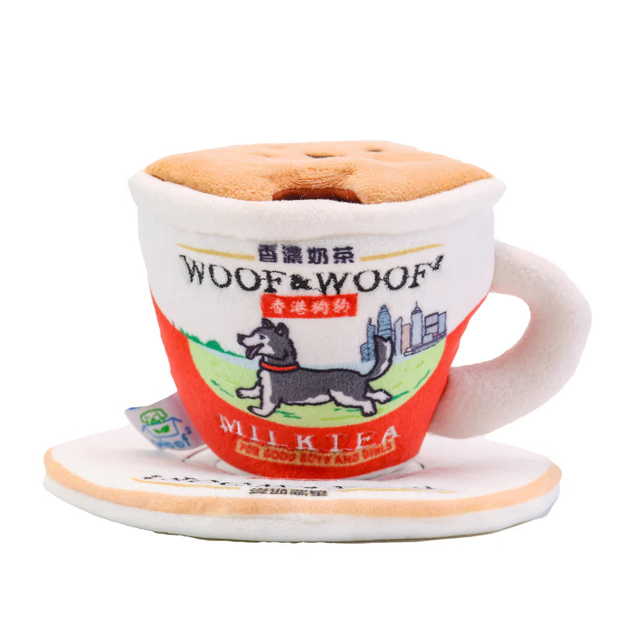 Woof² Hong Kong Milk Tea 2-in-1 Nose-work Pet Toy