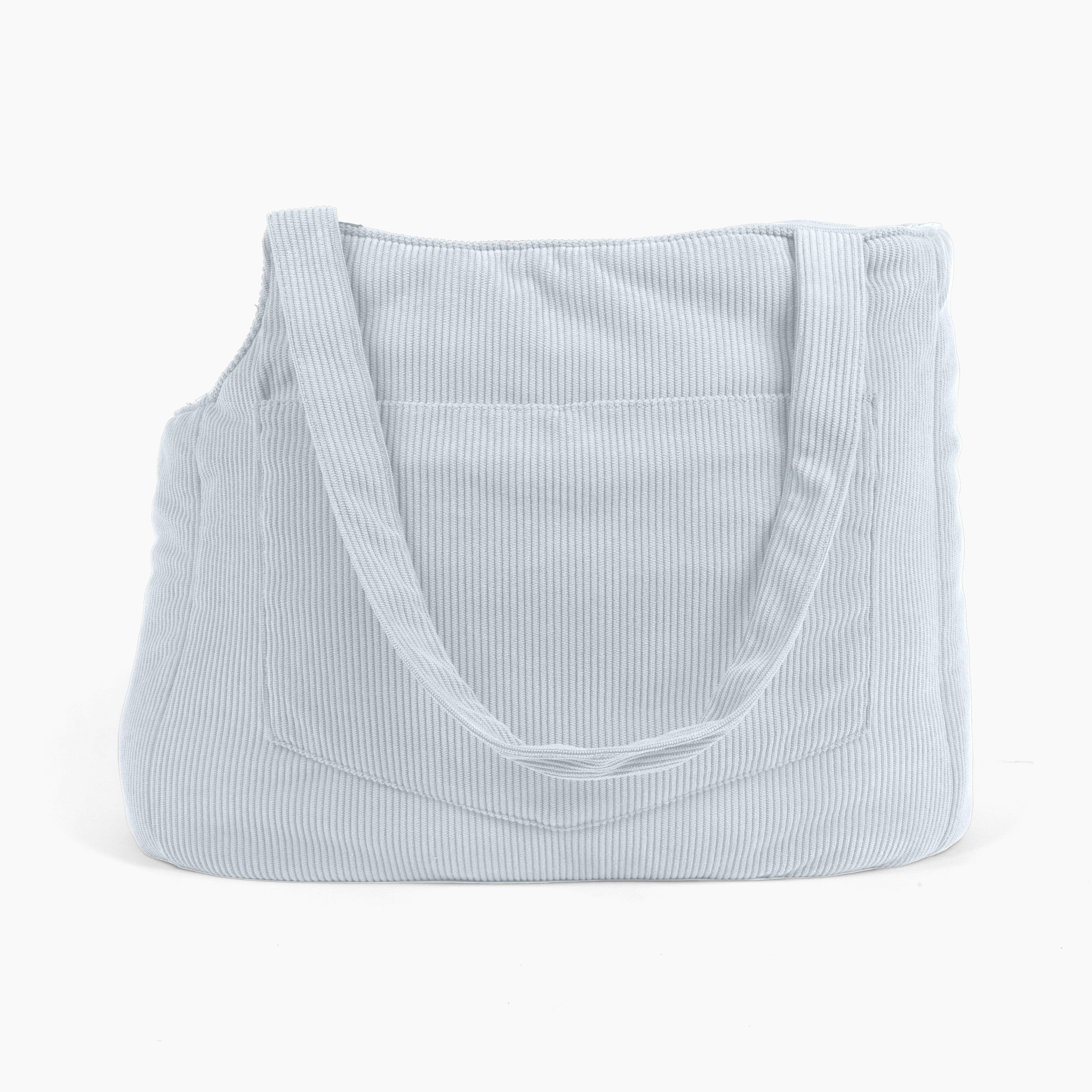 Corduroy Carrier—White