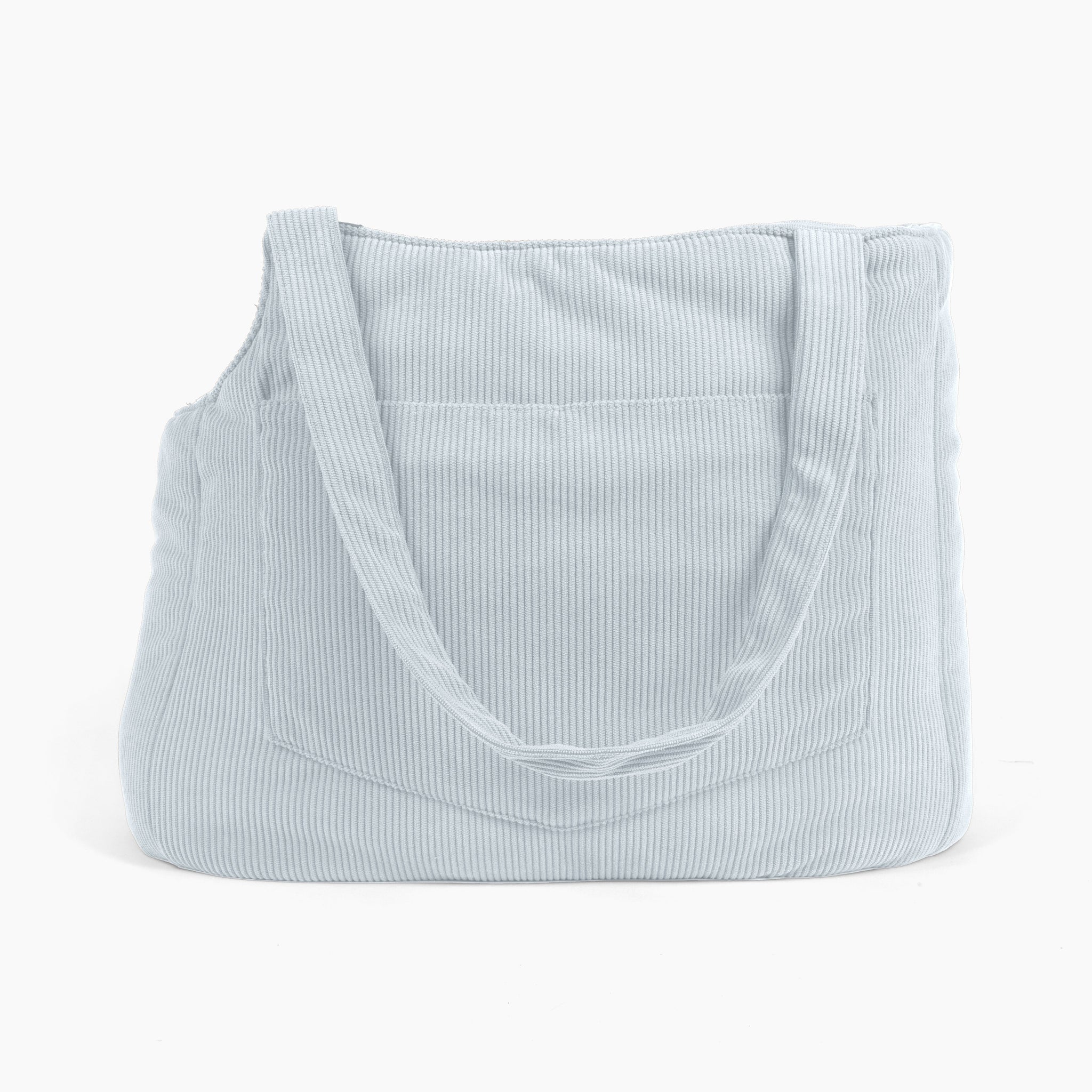 Corduroy Carrier—White