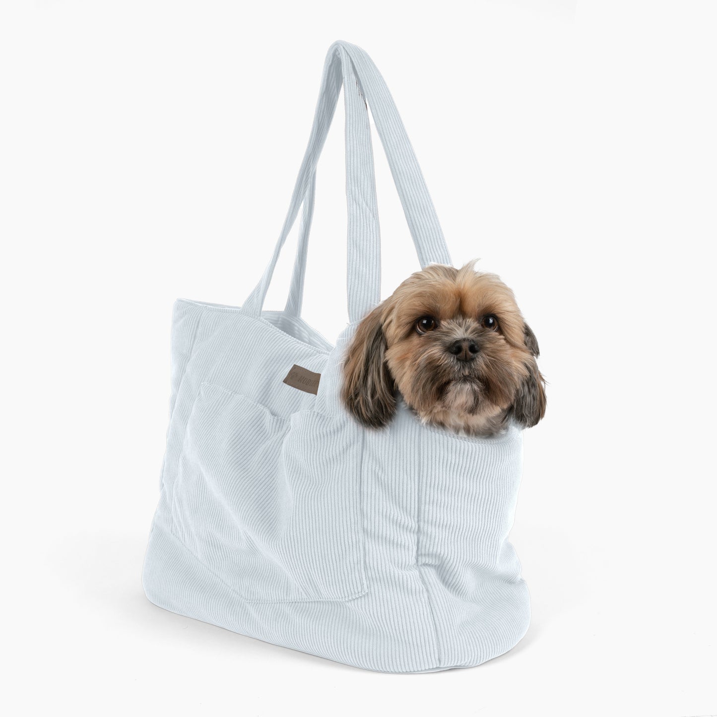 Corduroy Carrier—White