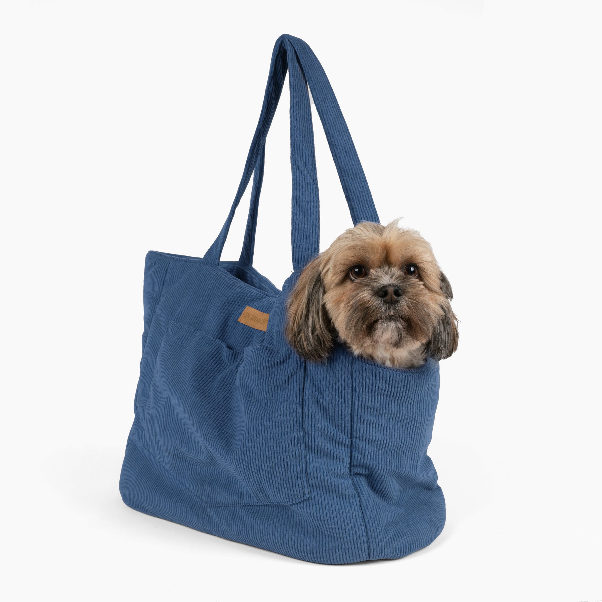 Corduroy Carrier—Blue