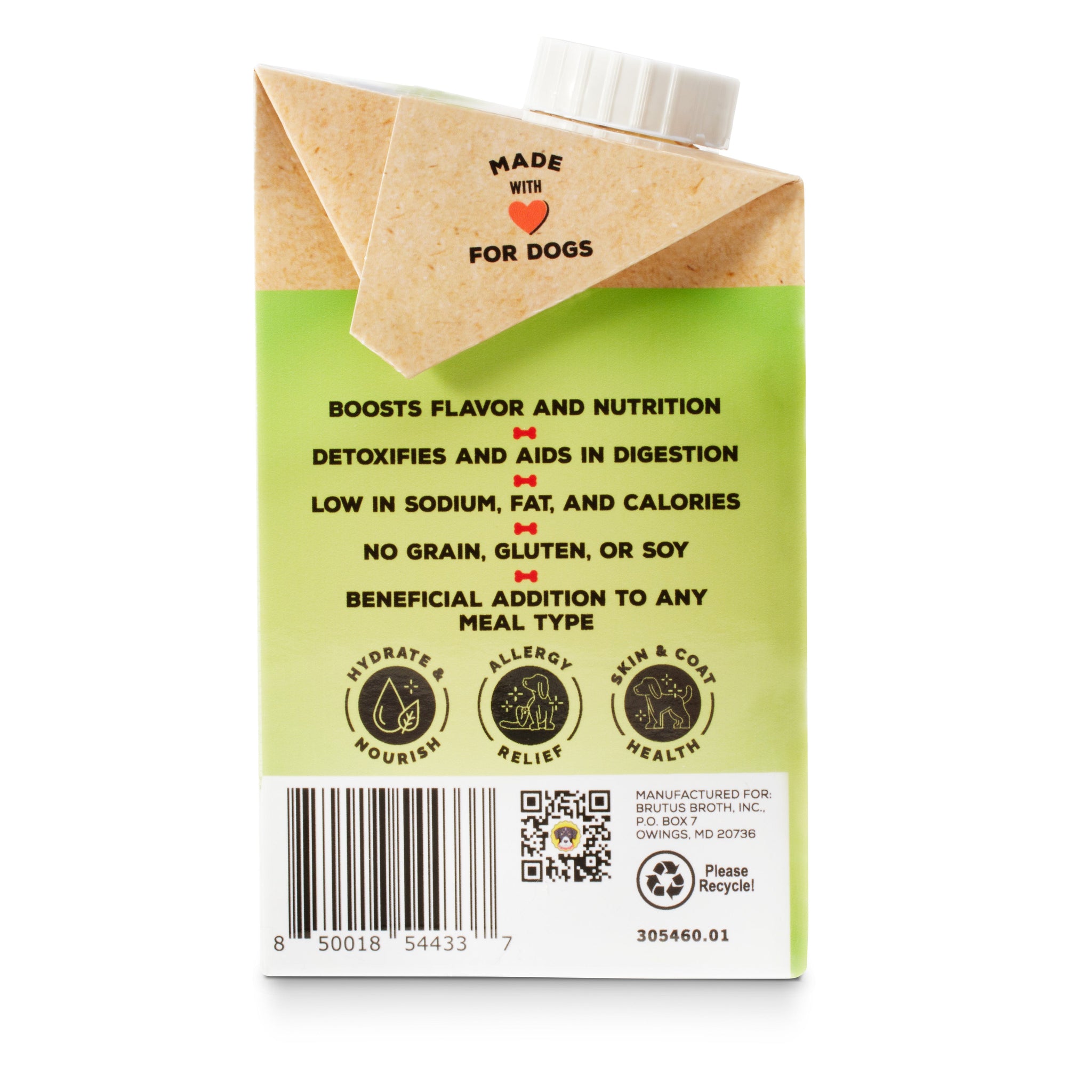 Mini Skin & Coat Formula - Vegetable Broth