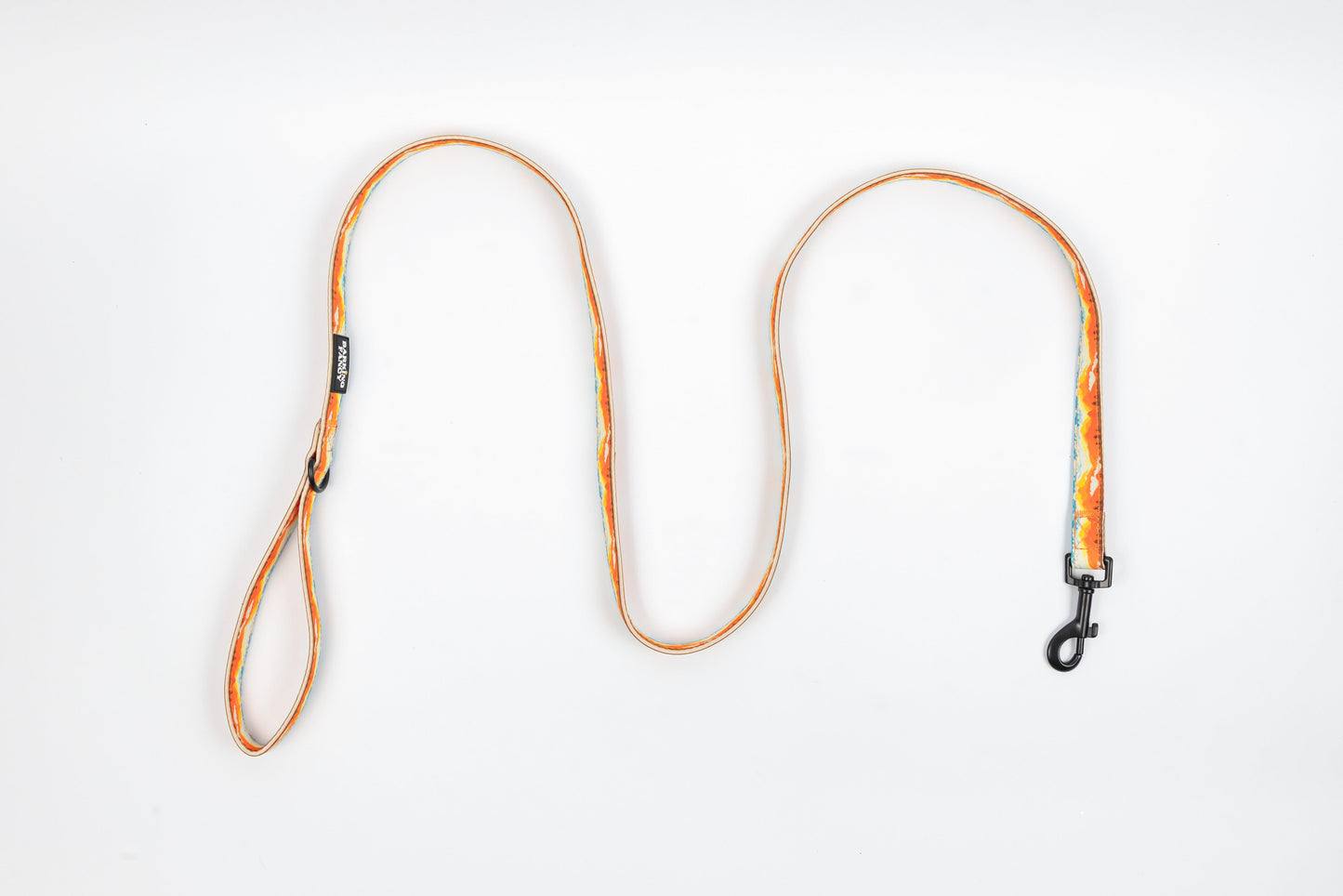 Mountainscape Dog Leash - Orange