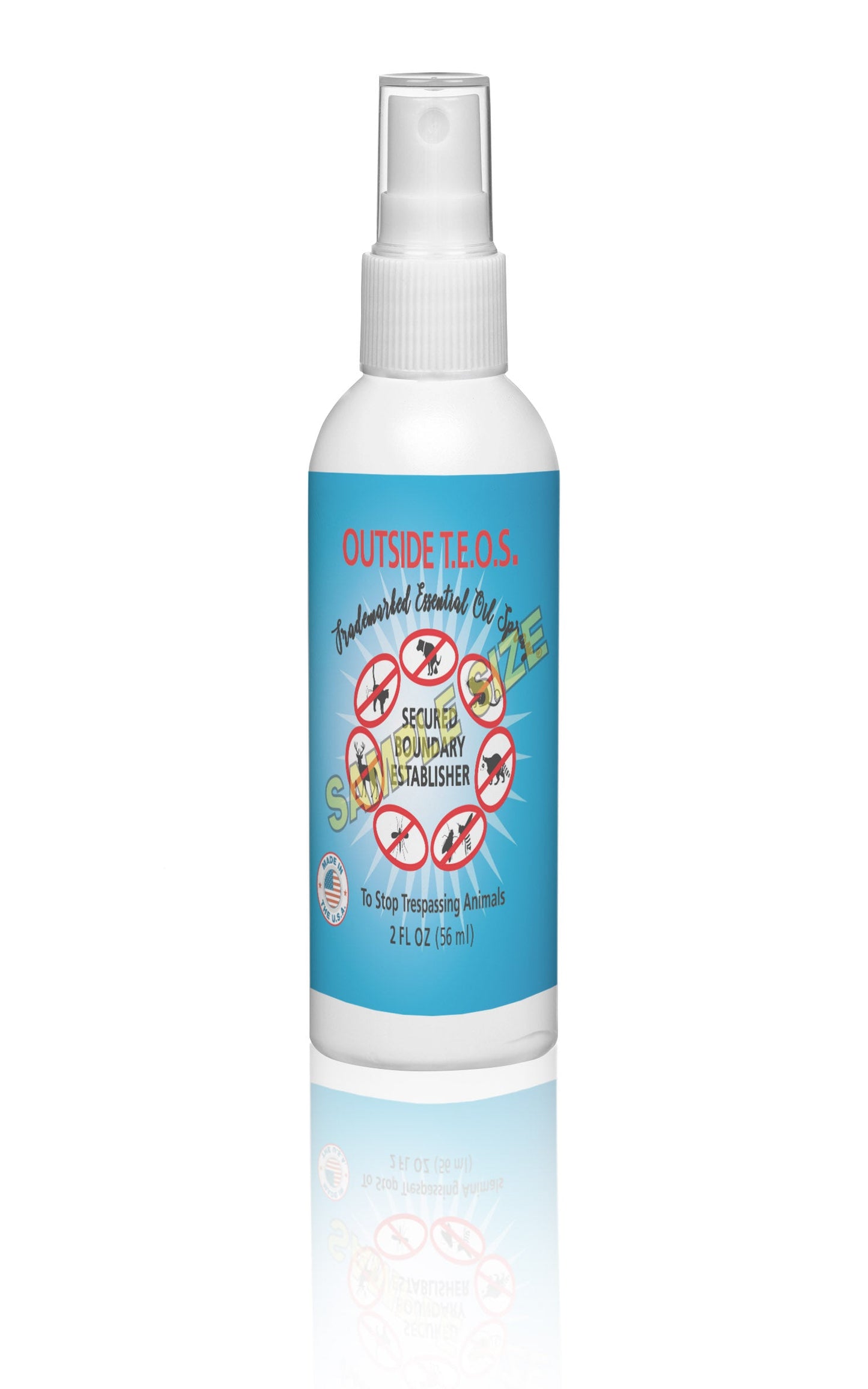 FREE 2 oz. T.E.O.S. SAMPLE BOTTLE