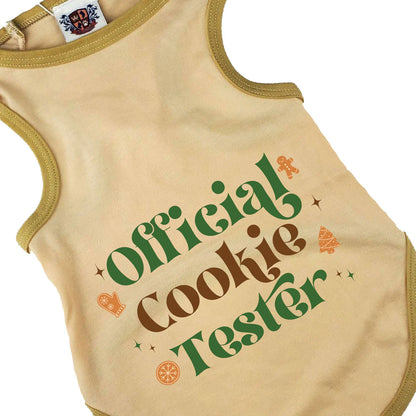 Holiday Dog Shirt | Official Cookie Tester