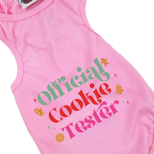 Holiday Dog Shirt | Official Cookie Tester