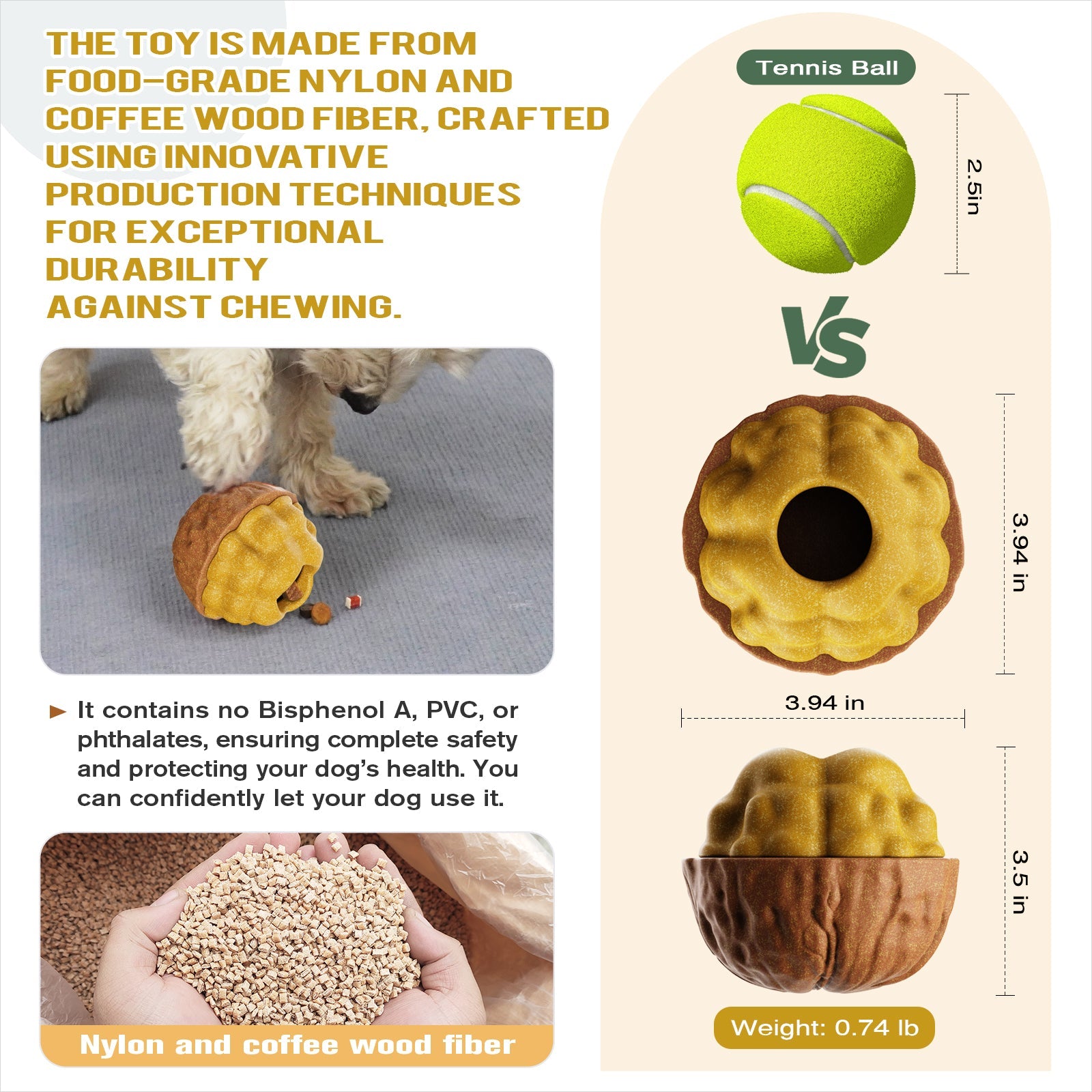 KADTC All in ONE 3 in 1 Durable Dog Fillable Toy & Frozen Lick Treat Tray Freeze Ball & Food Dispensing Balls Peanut Butter Filler Enrichment Cup Indestructible Dogs Chew Toys Christmas New Year Gift