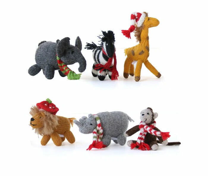 Safari Animal Ornaments