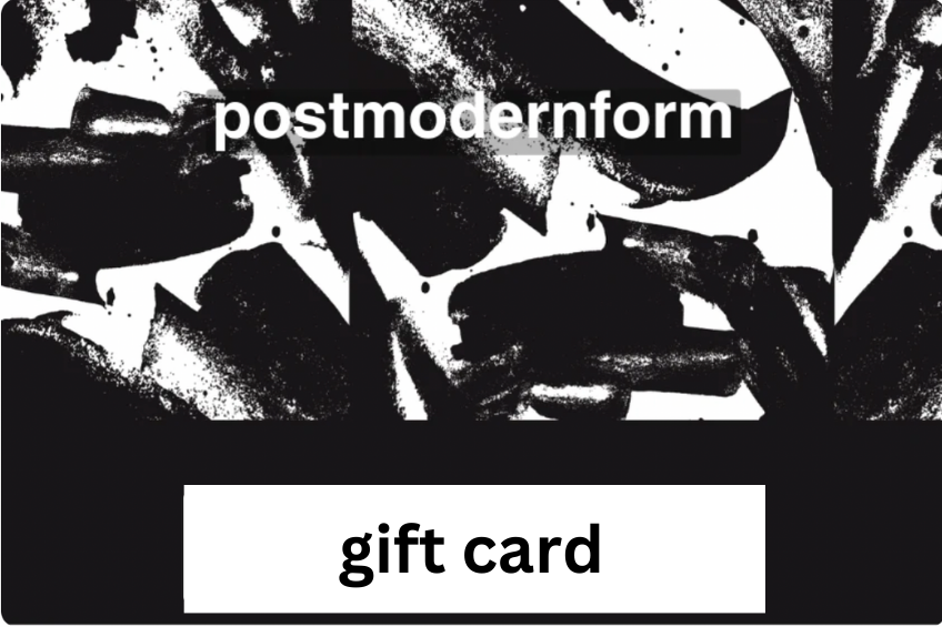 gift card - postmodernform