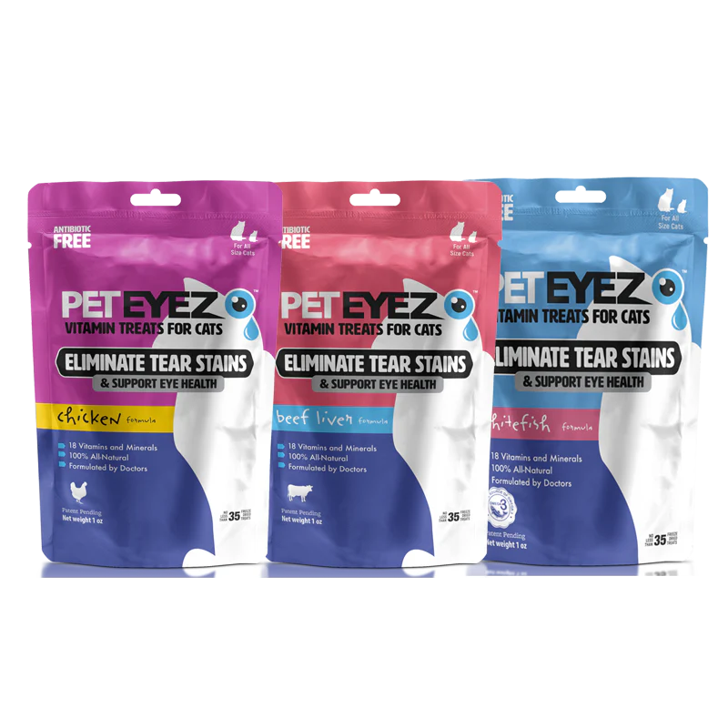 Cats Bundle - Beef + Chicken + WhiteFish - Double Pack (4 Bundles, Box of 24 Bags)