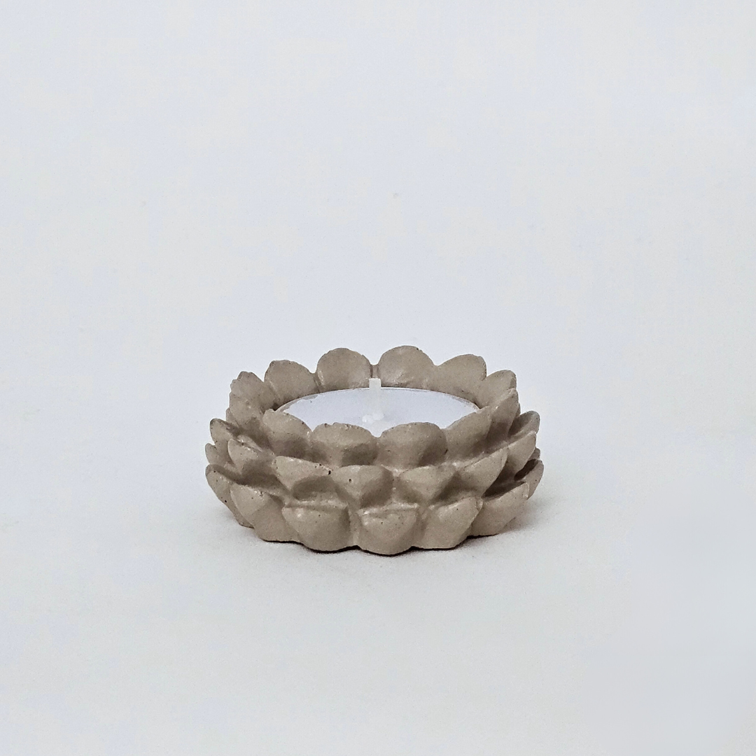 Pinecone Tealight Candle Holder