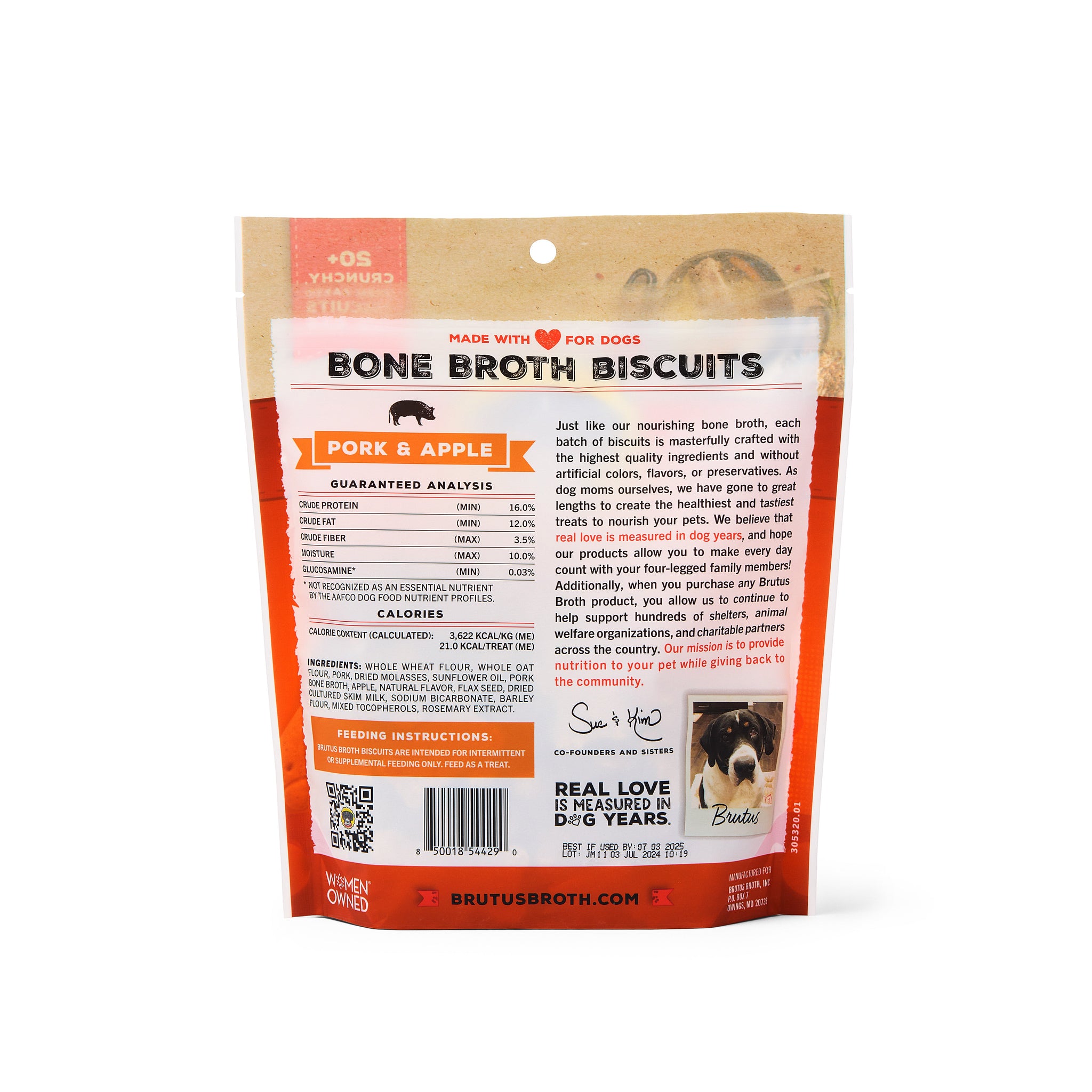 Brutus Broth Biscuits - Pork & Apple