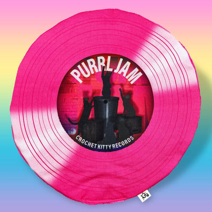 Crinkle and Catnip Record Cat Mat