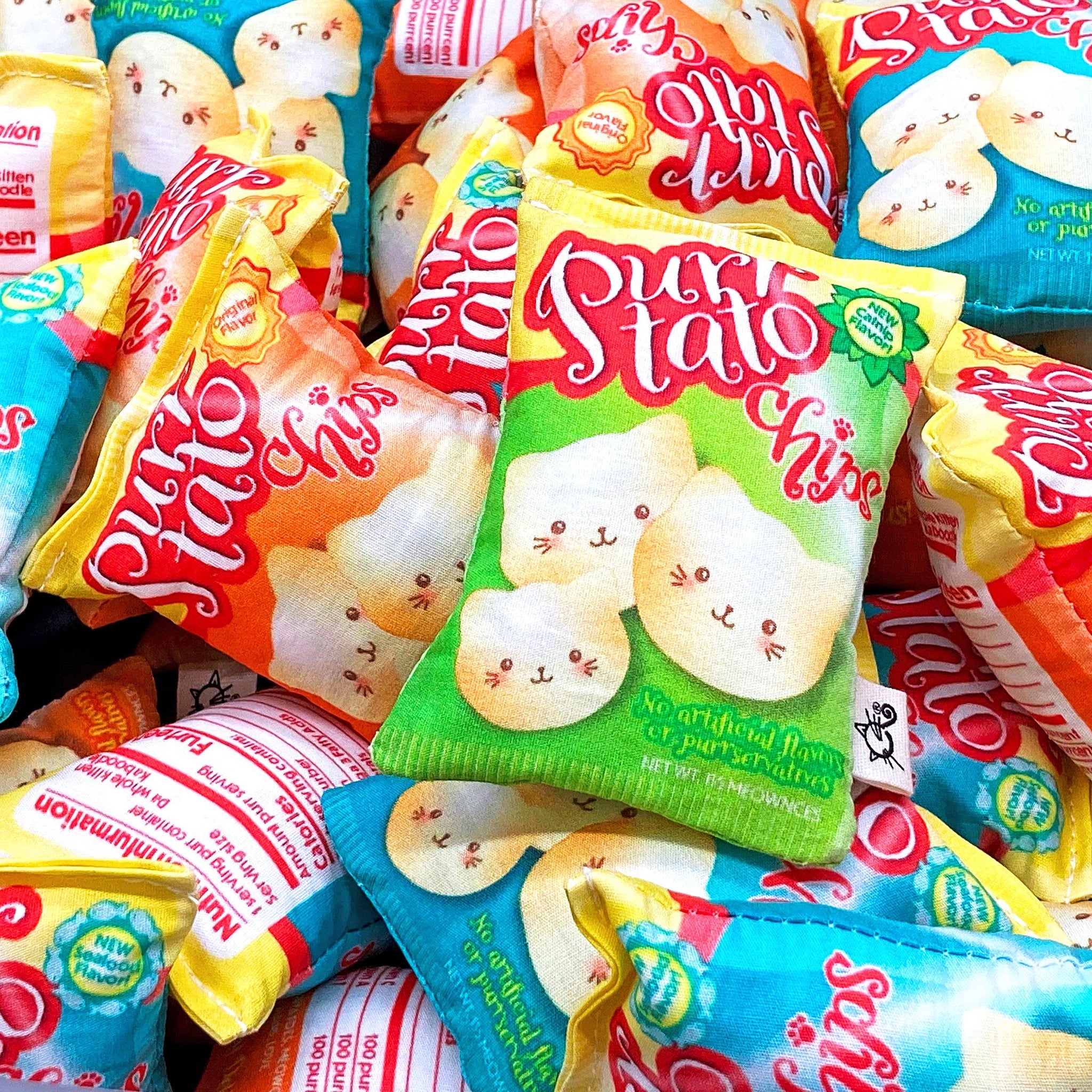 Purrtato Chips Cat Toy Twin Pack