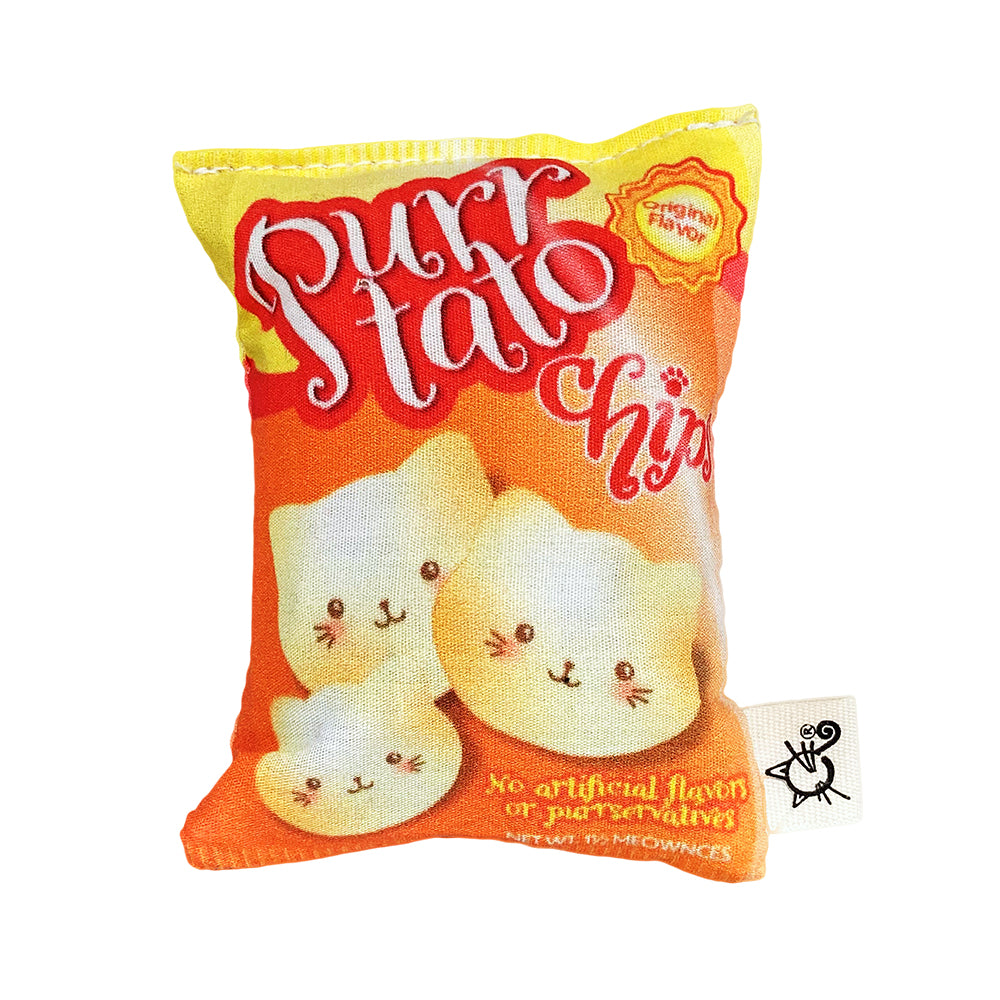 Purrtato Chips Cat Toy Twin Pack