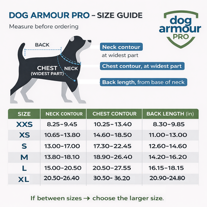 Anti-Bite Protection Vest for Dogs - Green
