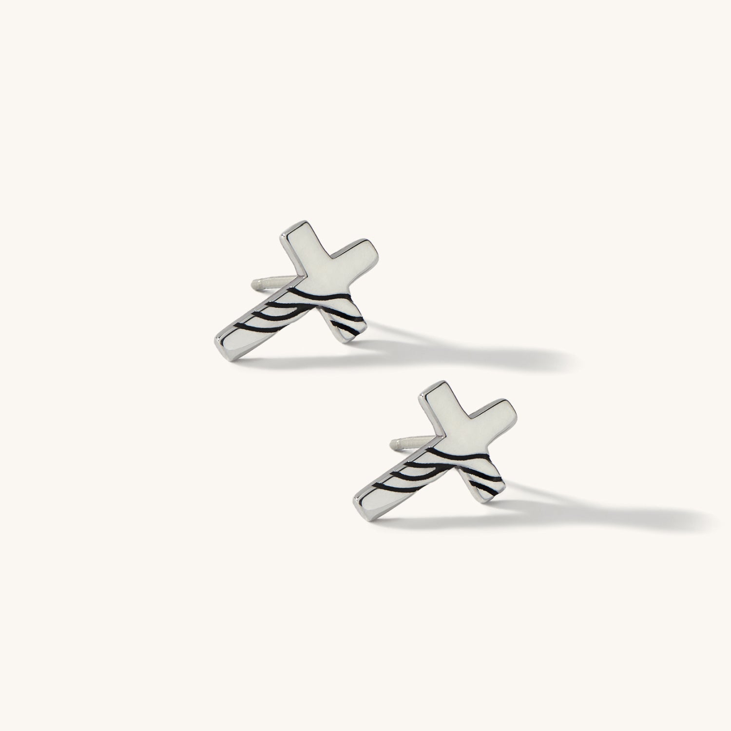 The Santa Teresa Cross Earrings