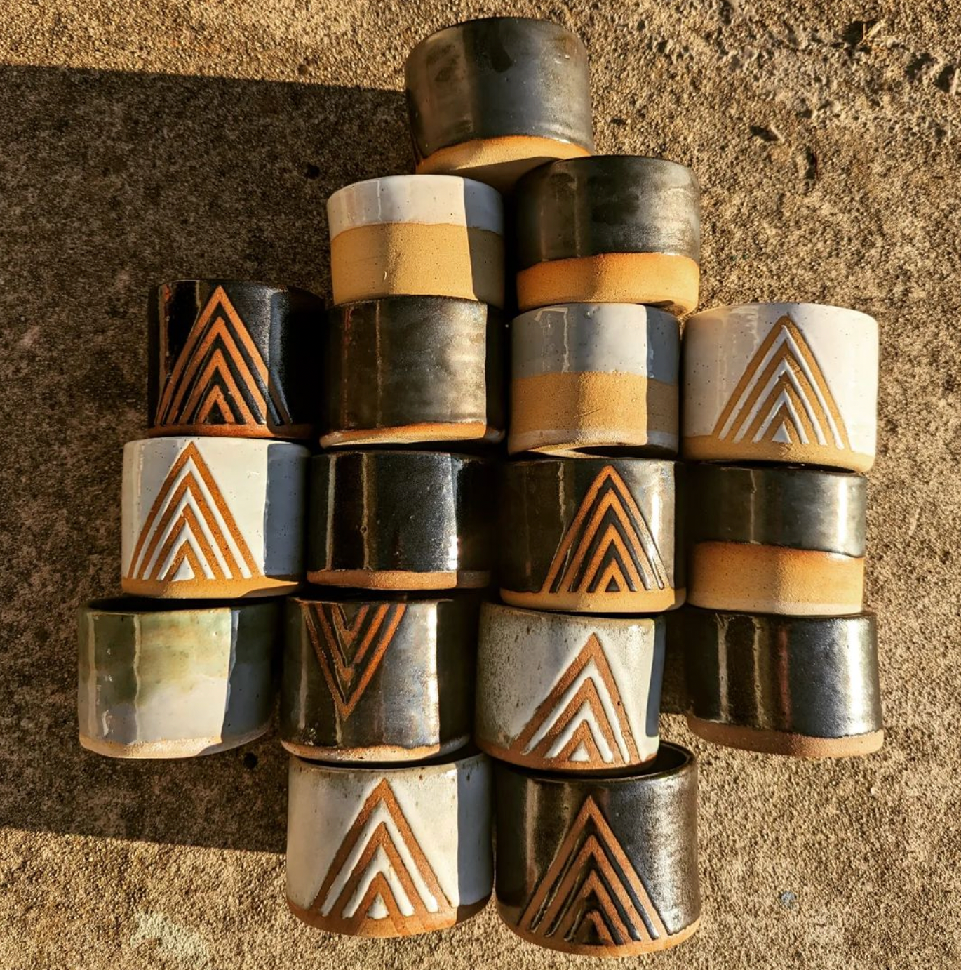 golden delight / fiddle leaf ceramics * postmodernform collab candle