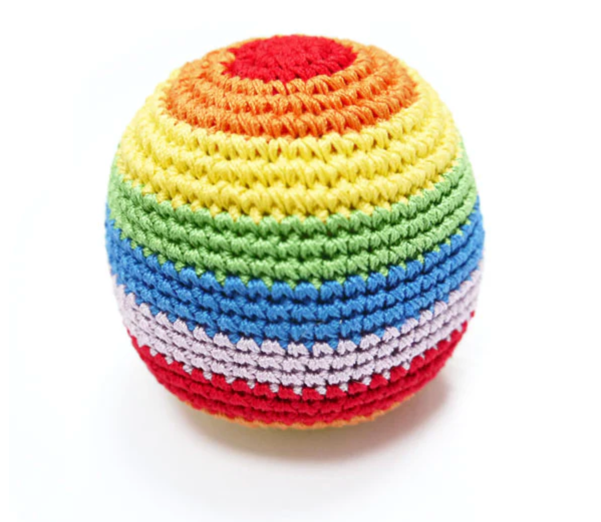 Rainbow Ball Crochet Toy