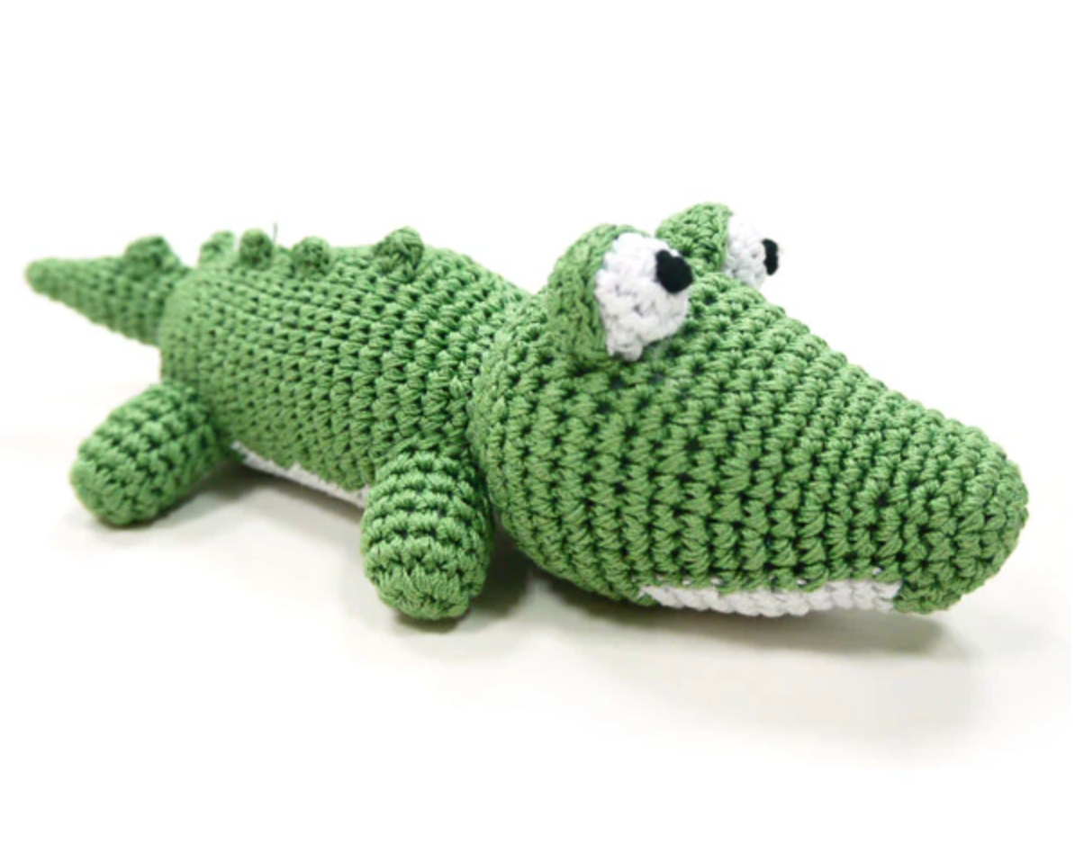 Alligator Crochet Toy