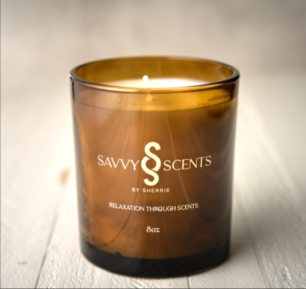 Amber Sandalwood Candle