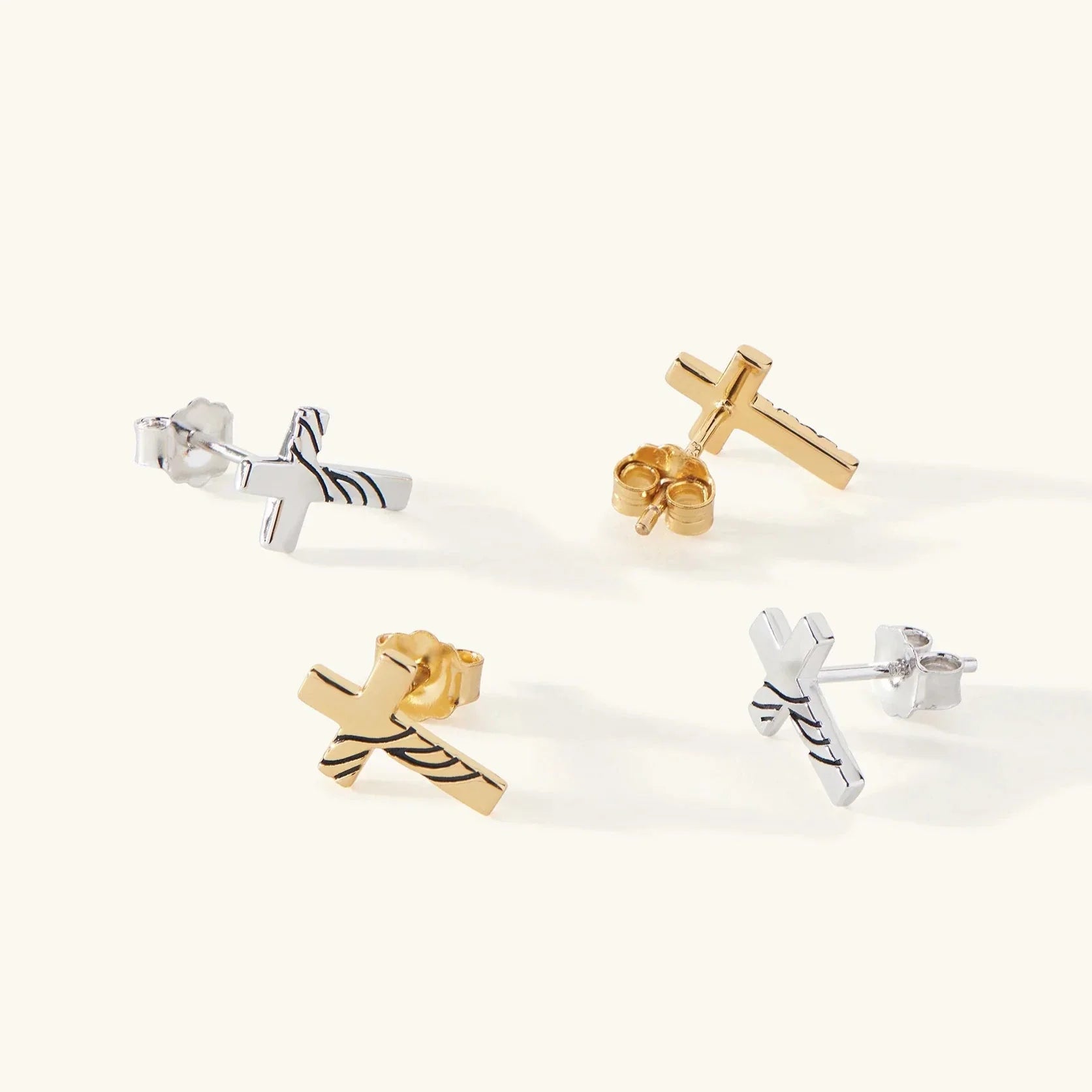 The Santa Teresa Cross Earrings