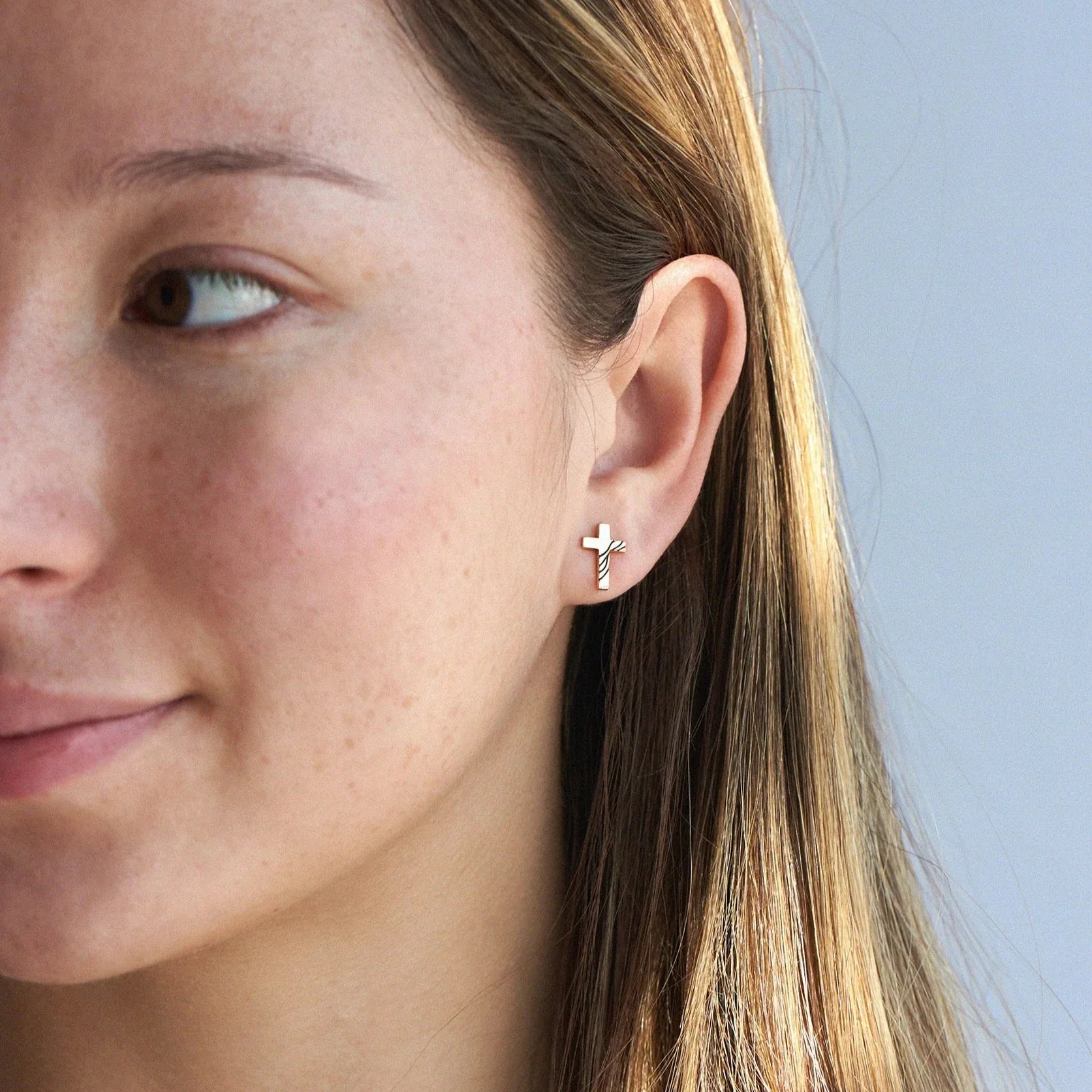 The Santa Teresa Cross Earrings