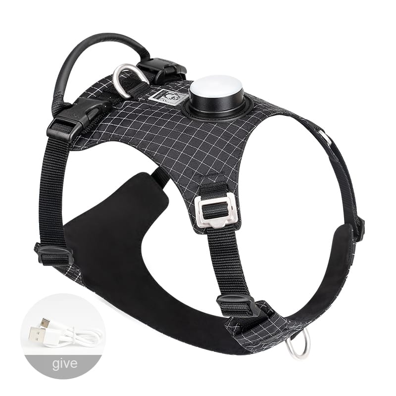 Truelove High-Tech Harness with LED Light and GPS Tracker Holder Innovative Harness - TLH6771