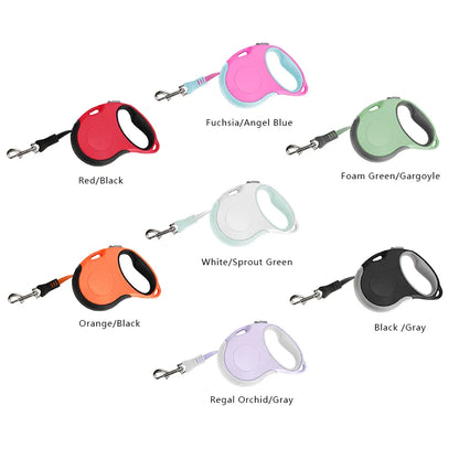 Truelove Adventure 5m Reflective Hands-Free Extendable Dog Leash - TLL5001