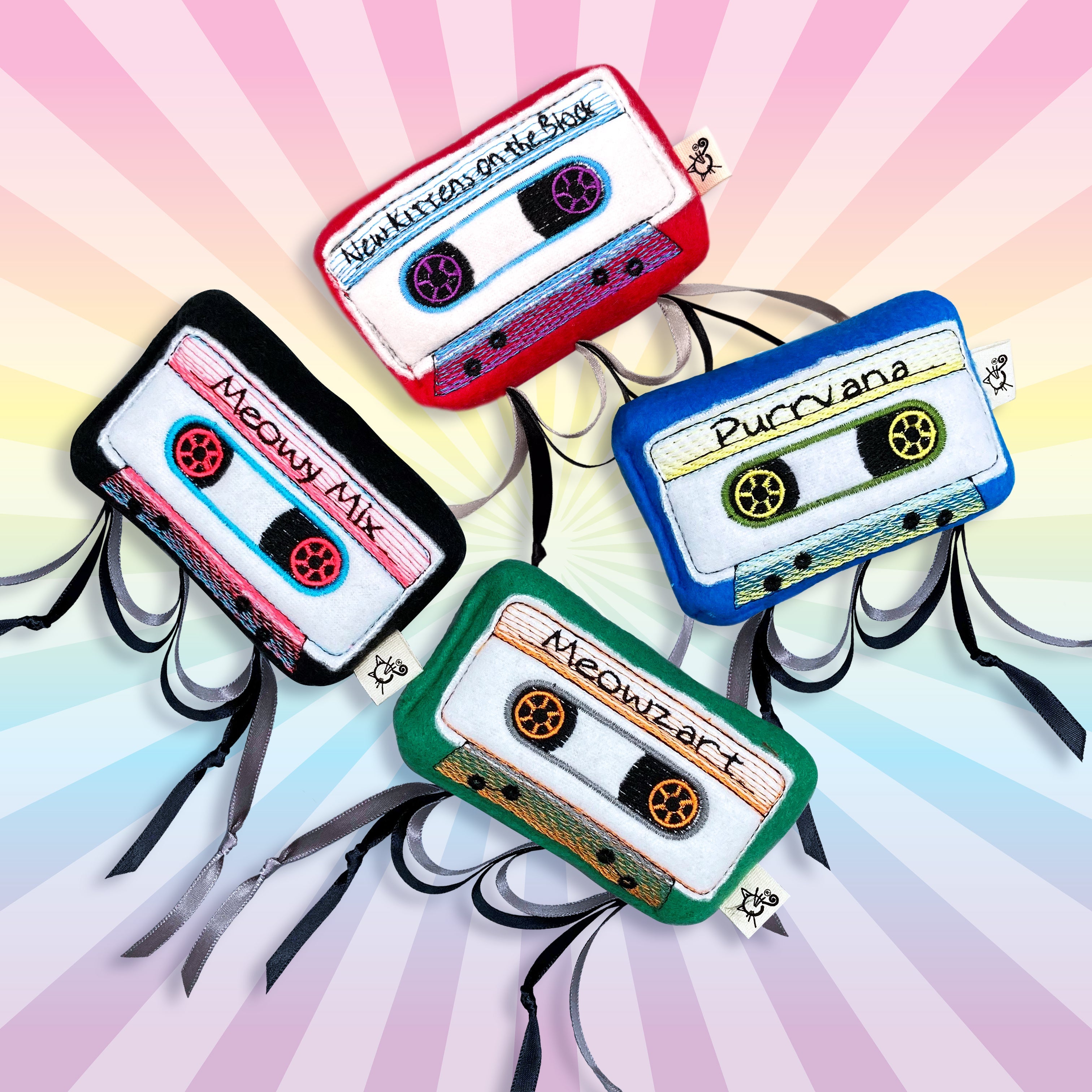 Meowsical Catnip Cassette Tape