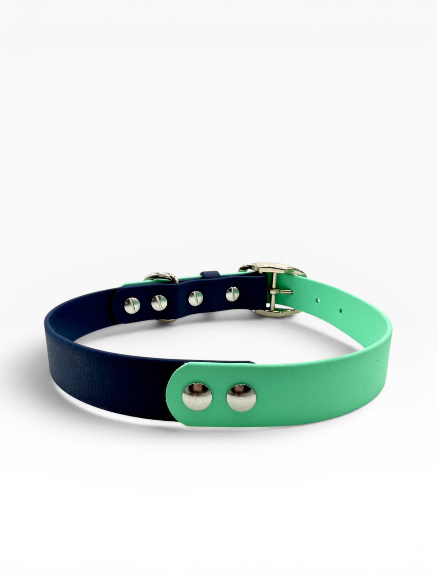 Custom Two-Color Biothane Collar