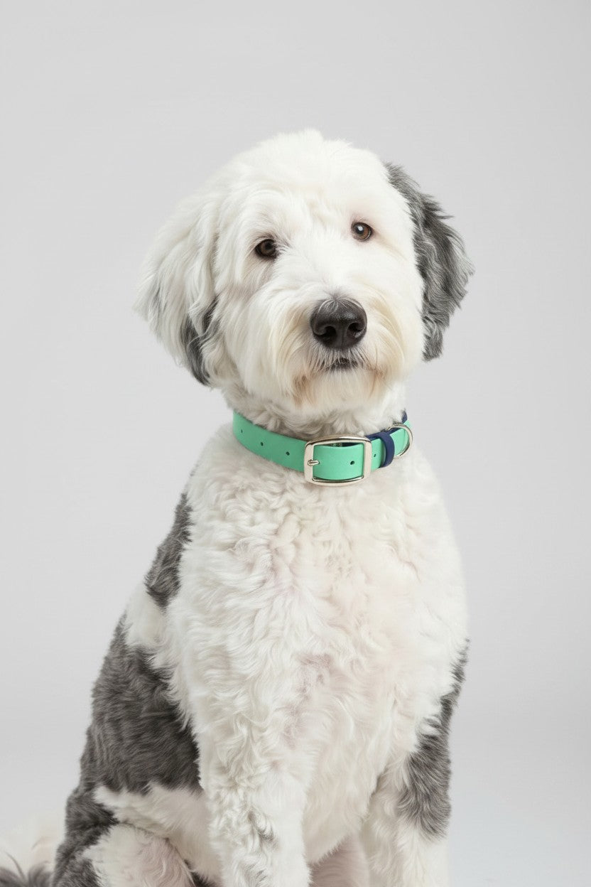 Custom Two-Color Biothane Collar