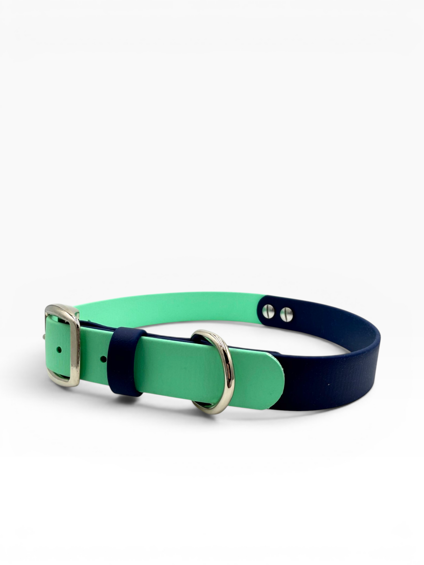 Custom Two-Color Biothane Collar