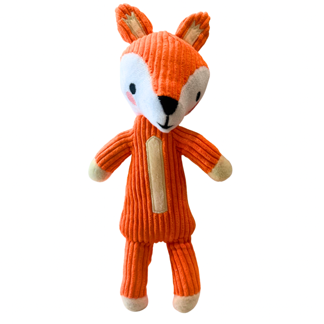 Woodland Animals Dog Plush Toy with Squeakers