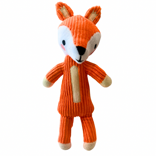 Woodland Animals Dog Plush Toy with Squeakers