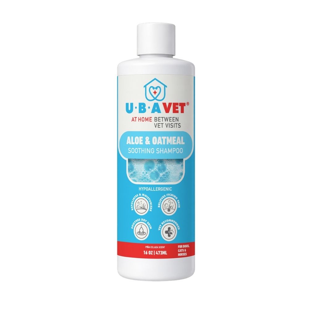UBAVET Aloe & Oatmeal Conditioner for Dogs (16.9 fl oz / 500ml)
