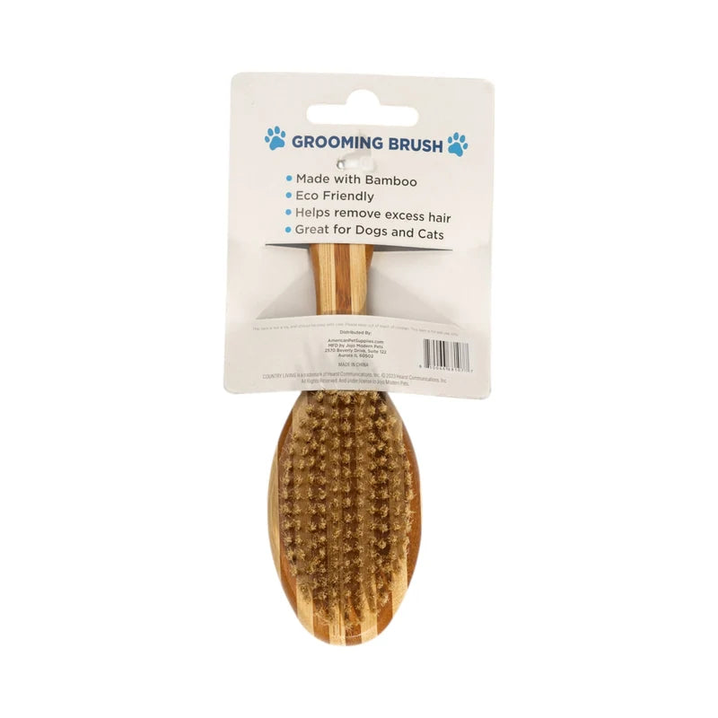 Country Living Dual Sided Dog Bamboo Grooming Brush