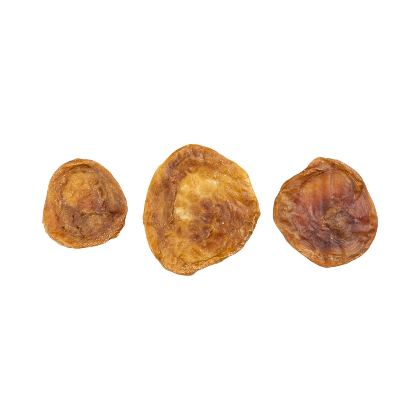 3”–4” Beef Bladder Disc Dog Treats – All-Natural, Single Ingredient Chews (25-Count)