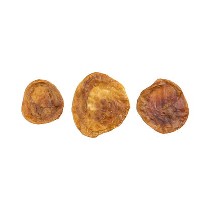 3”–4” Beef Bladder Disc Dog Treats – All-Natural, Single Ingredient Chews (25-Count)