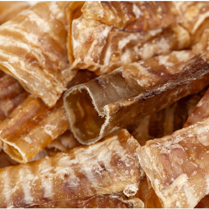 3” Beef Trachea Dog Treats – All-Natural, Single Ingredient Chew (25-Count)