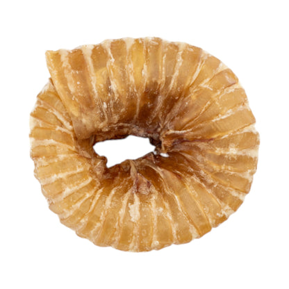 2”–4” Beef Trachea Rings – All-Natural Dog Treats, High Protein Chews (25-Count)
