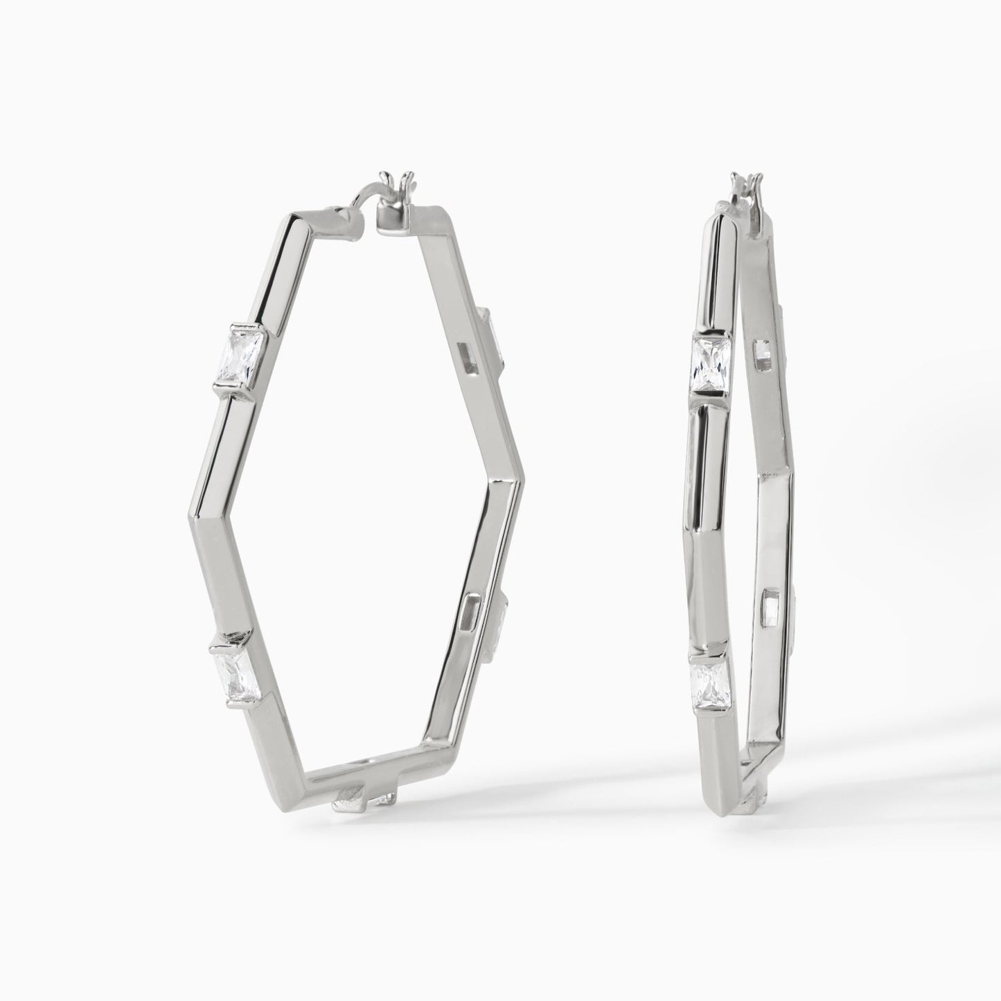 The Claire Hoop Earrings - Large