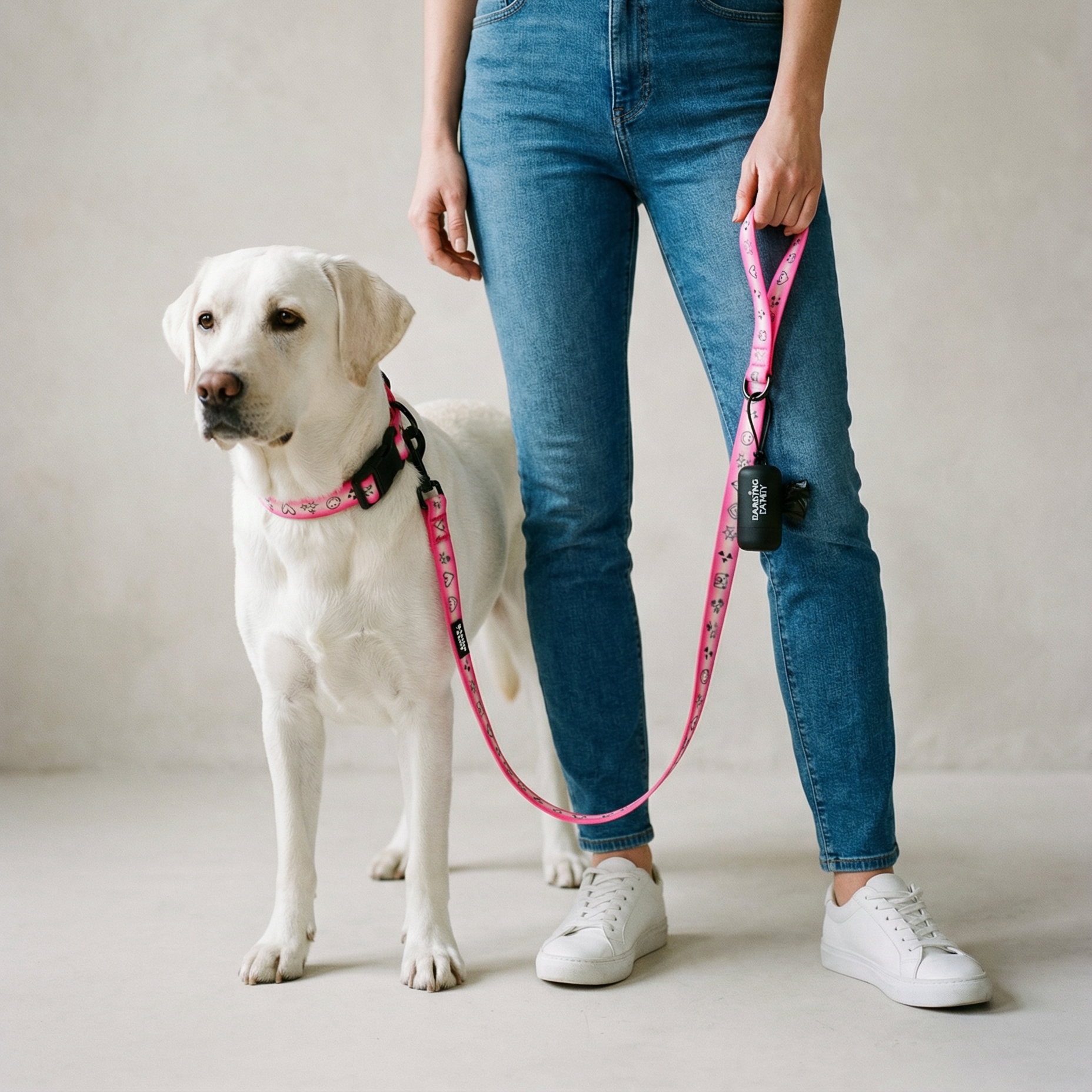 Barking Fancy Logo Poop Bag Dispenser