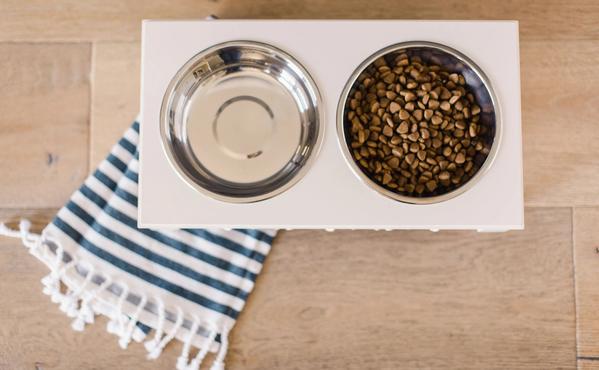 French Chic Elevated Pet Bowl / Feeder