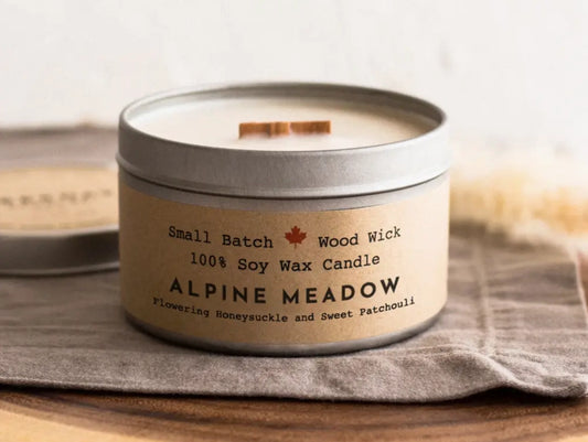 Golden Light - "Alpine Meadow" Candle Relaxation Set