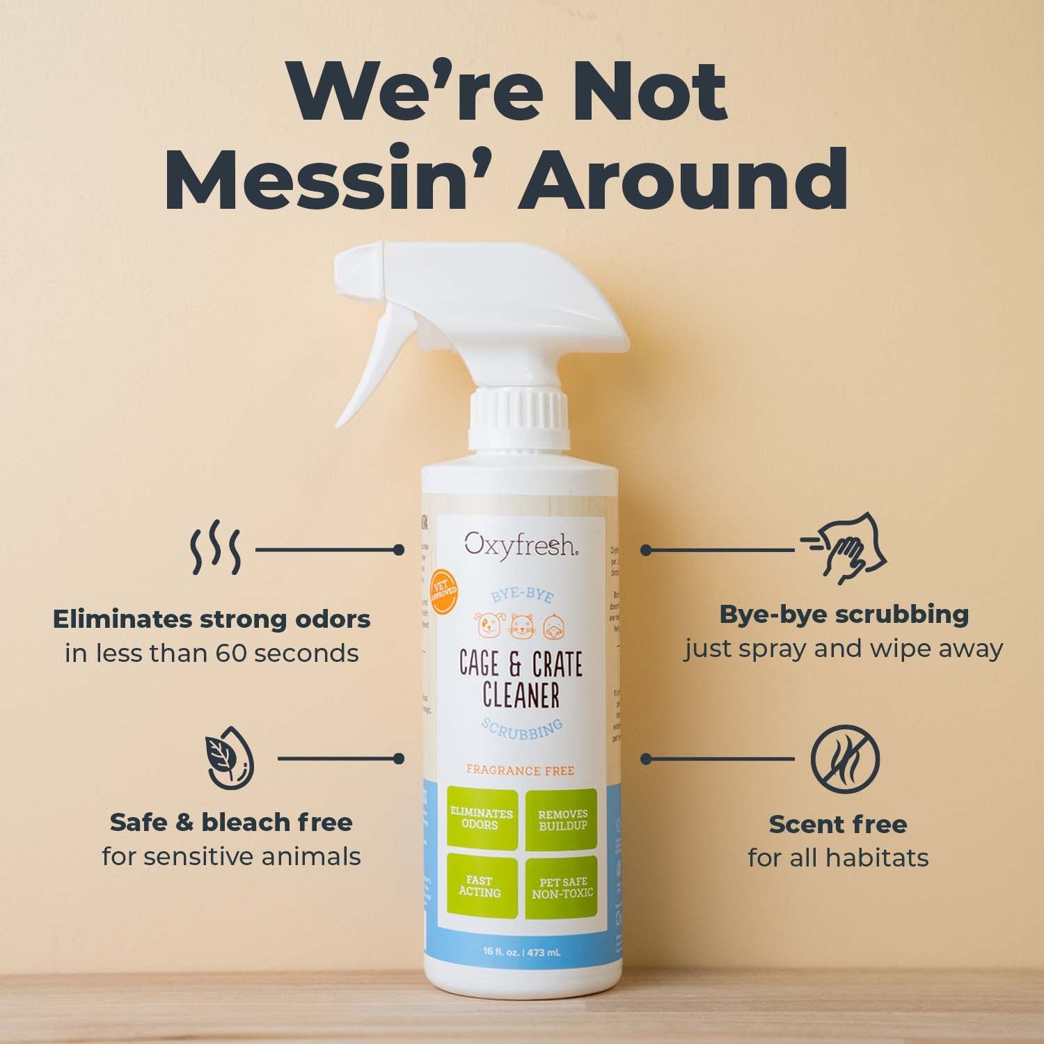 Oxyfresh Cage & Crate Cleaner