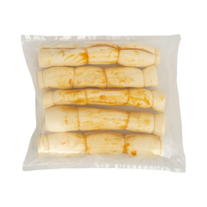 9”–10” Chicken Basted Beef Cheek Rolls – All-Natural, Long-Lasting Dog Treats (5-Count)
