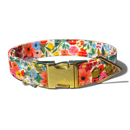 Classic Collar - Garden Party - Gold Hardware