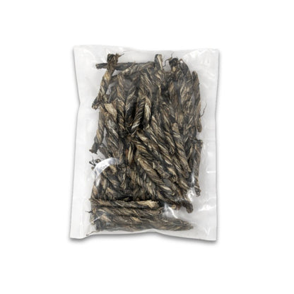 Codfish Skin Dog Treats – 1 lb Bag | Natural Omega-3 Rich Chews