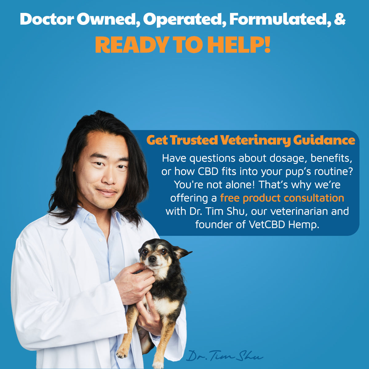 Standard Formula CBD Tinctures for Dogs & Cats